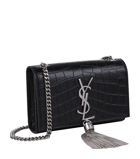 ysl croc kate purse|saint laurent kate crocodile bag.